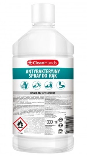 CLEANHANDS CLEANHANDS Antibacterial hand disinfection spray
