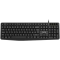 CANYON tastatūra KB-1 LV Vadu melna