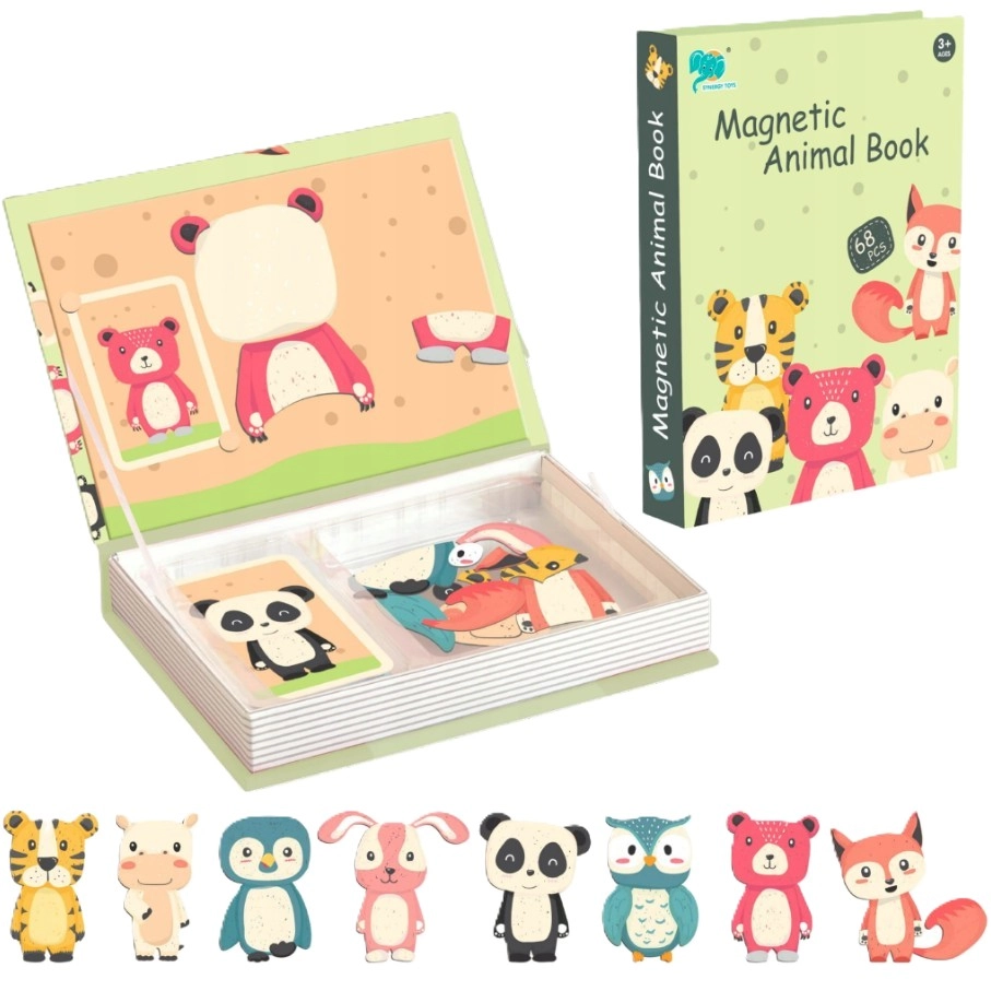 EXTRALINK TOYS BOOK MAGNETIC PUZZLE 68