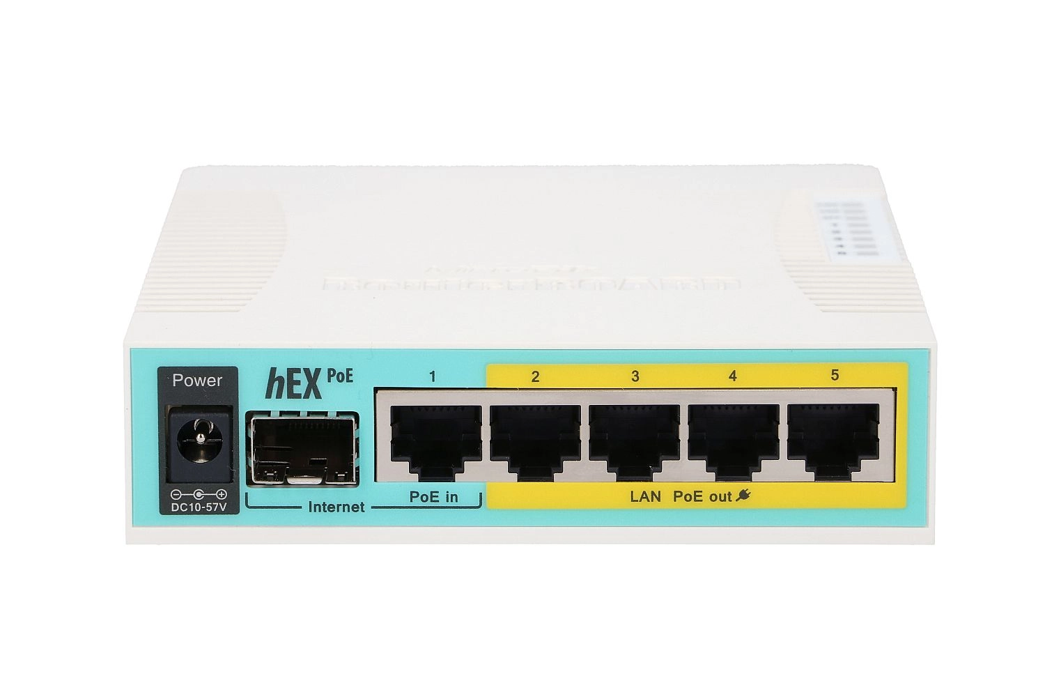 Mikrotik hEX PoE wired router White