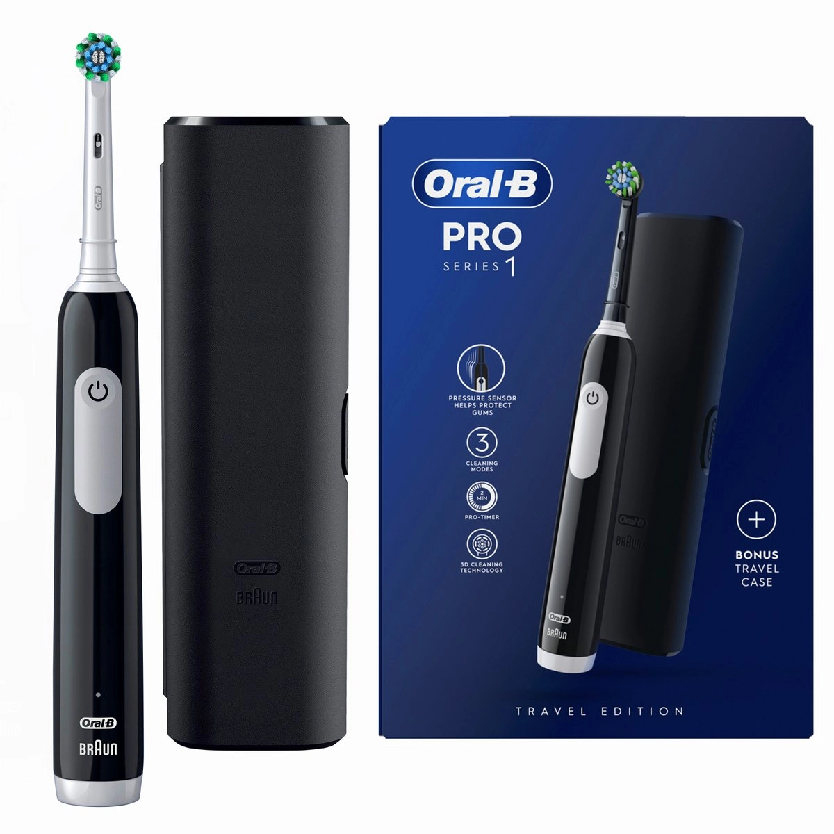 Oral-B PRO 1 Black  Electric toothbrush