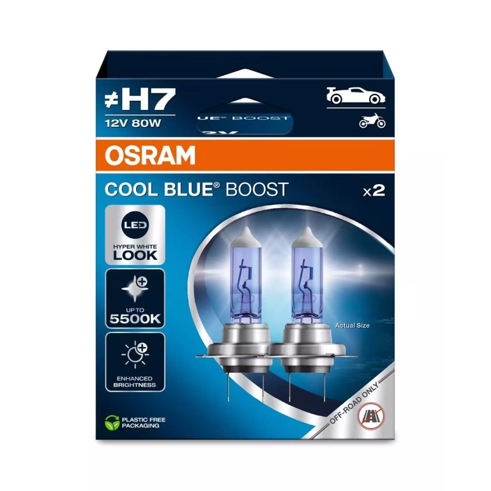 OSRAM Car bulbs COOL Blue BOOST