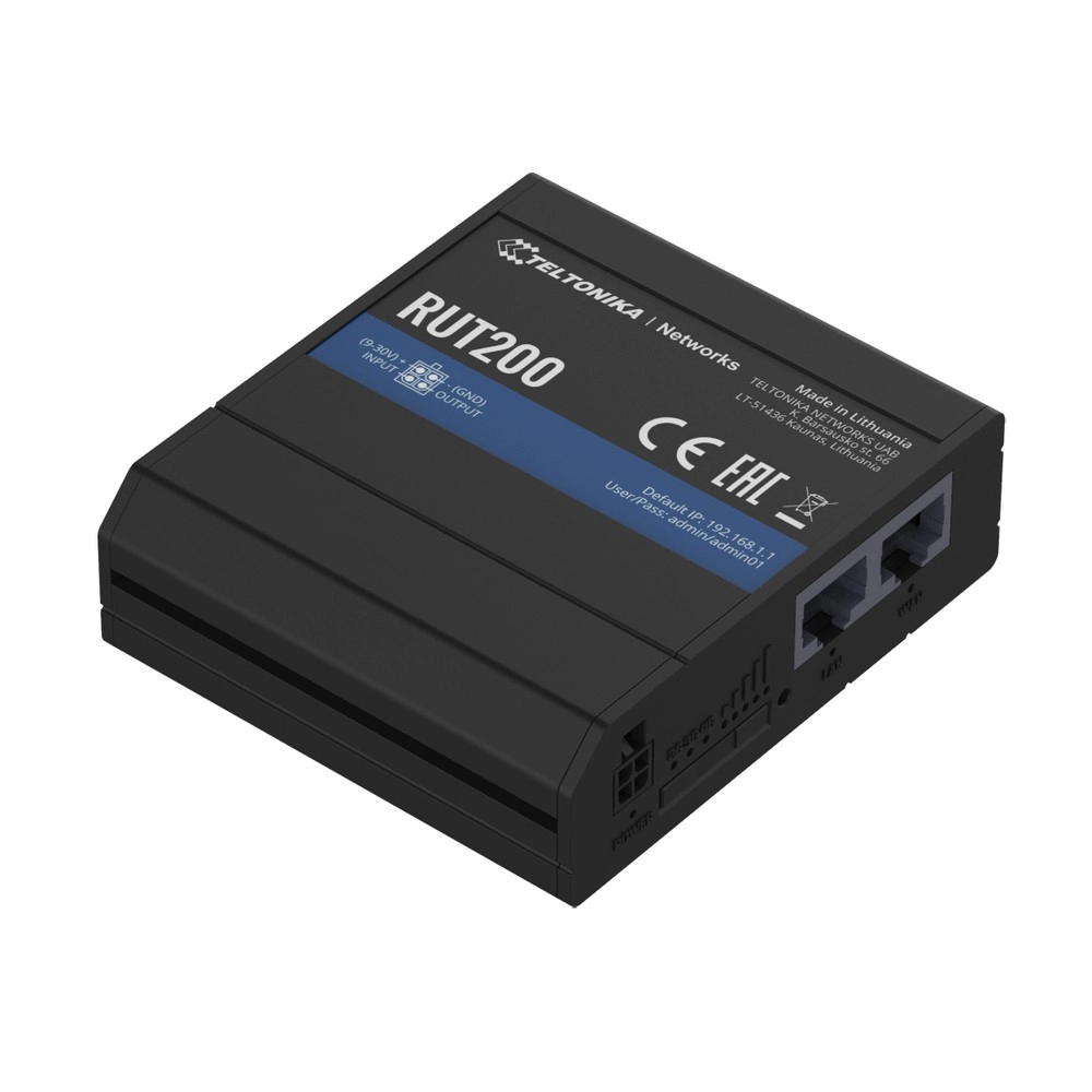 Teltonika RUT200 Cellular network router KMTETLRUT200000