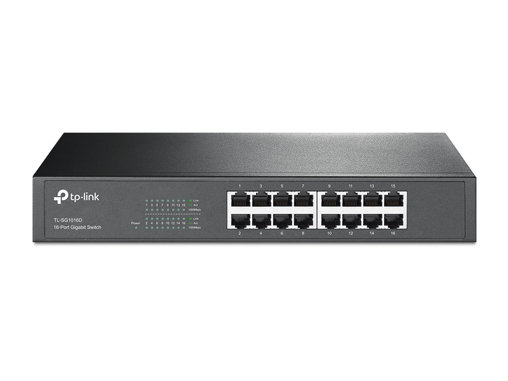 TP-Link 16-Port Gigabit Desktop/Rackmount Network Switch