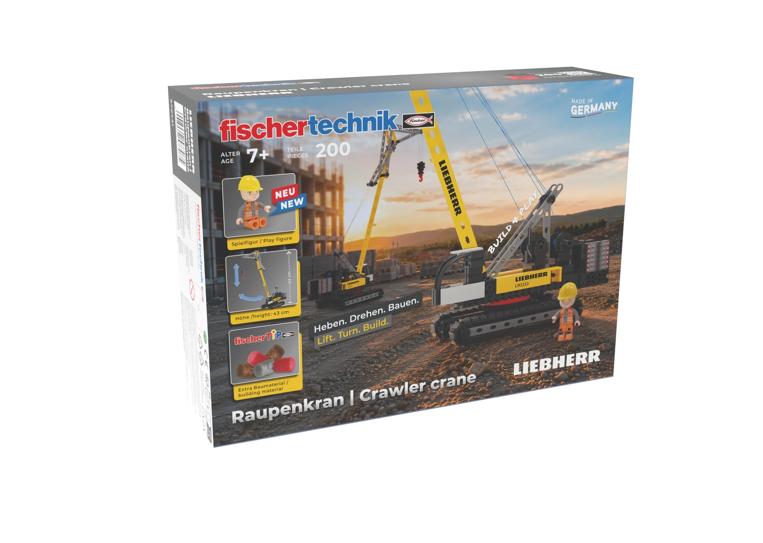 Fischertechnik Liebherr crawler crane 579431 4048962577068