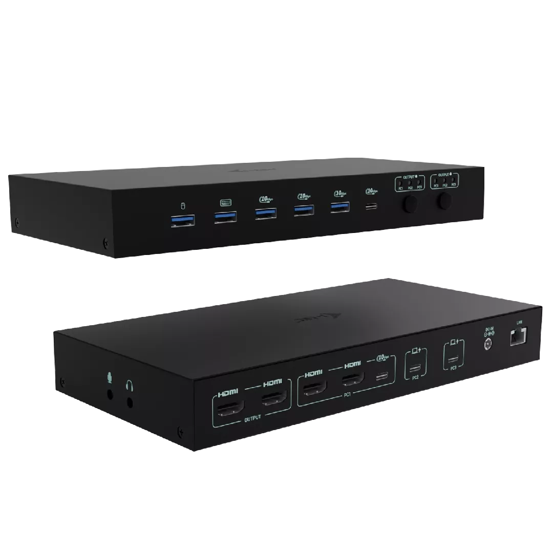 I-tec USB-C KVM Dock PRO for