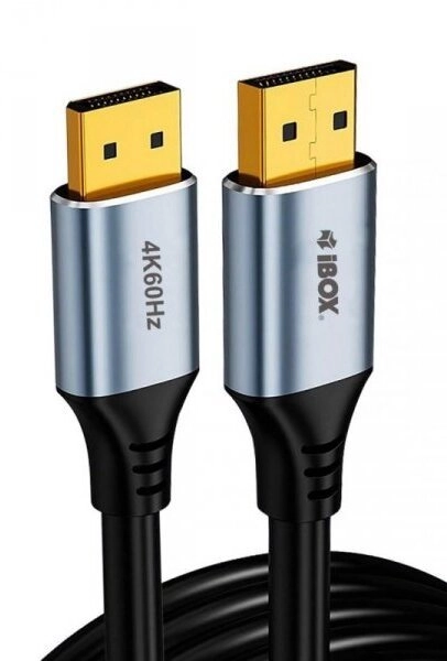 DisplayPort cable iBOX ITVDP011 4K60Hz gold