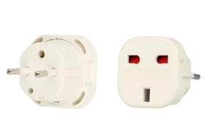 Adapteris iLike UK/EU CHARGER ADAPTER White