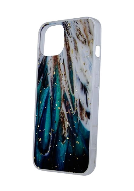 Back cover iLike Apple Gold Glam