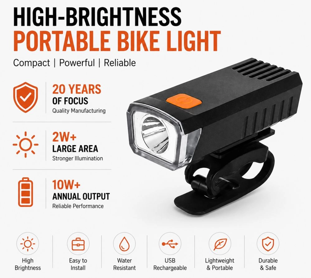 Piederums velosipēdiem iLike USB Rechargeable Bike
