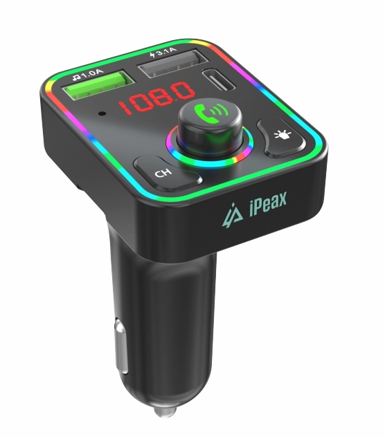 IPeax RGB FM Bluetooth Transmitter iPeax