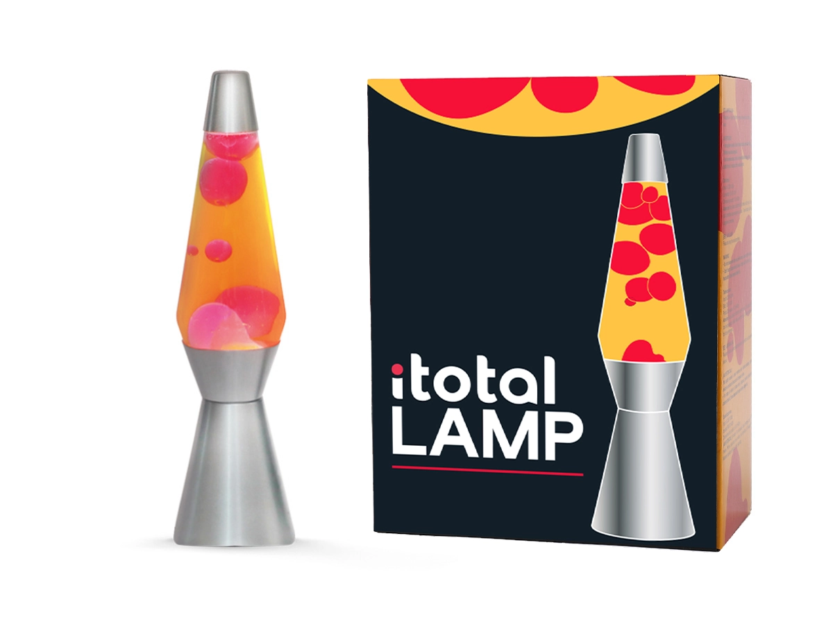 ITotal - Lava Lamp - Yellow