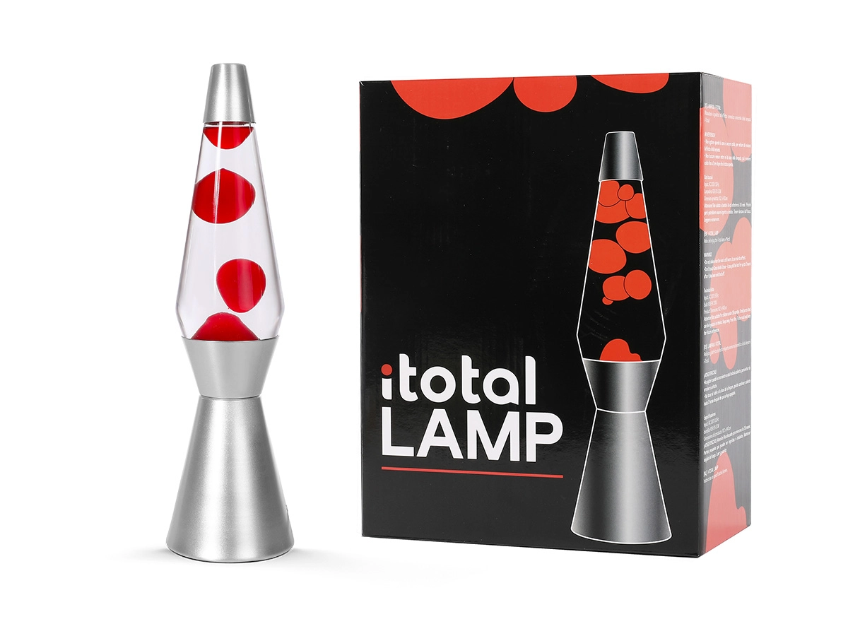 ITotal - Lava Lamp - Silver