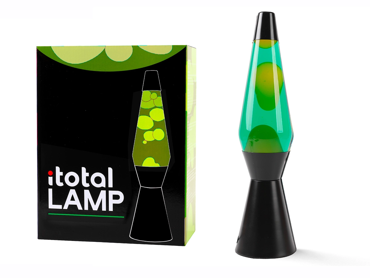 ITotal - Lava Lamp - Black/Green/Yellow