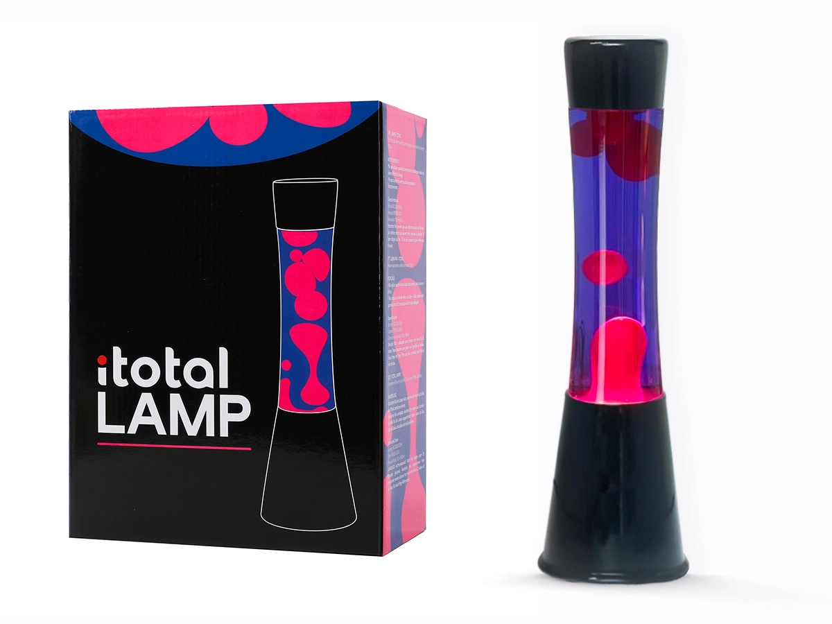 ITotal - Lava Lamp - Black