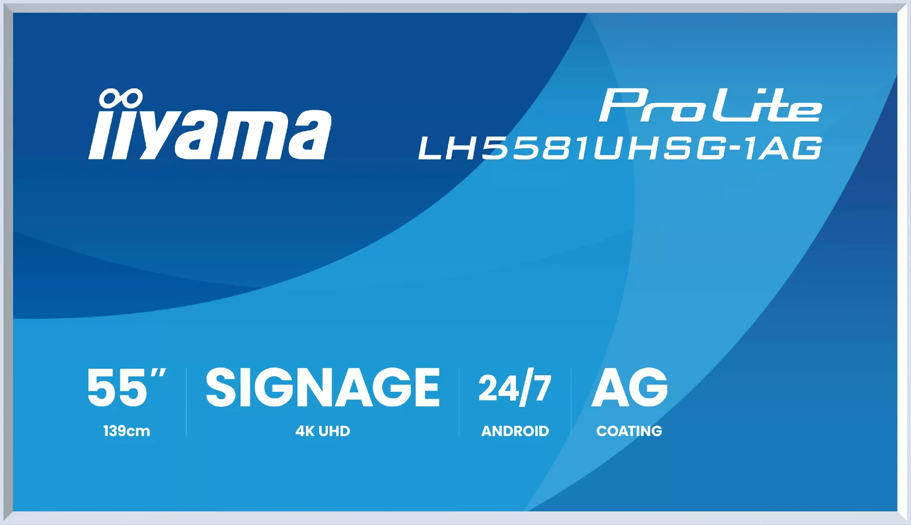 Iiyama LH6581UHSG-1AG Signage Display Interactive flat