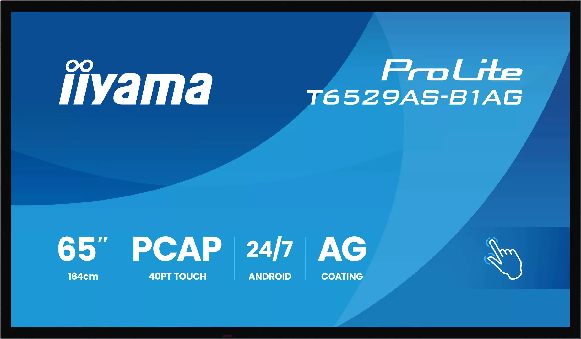 Iiyama T6529AS-B1AG Signage Display Interactive flat