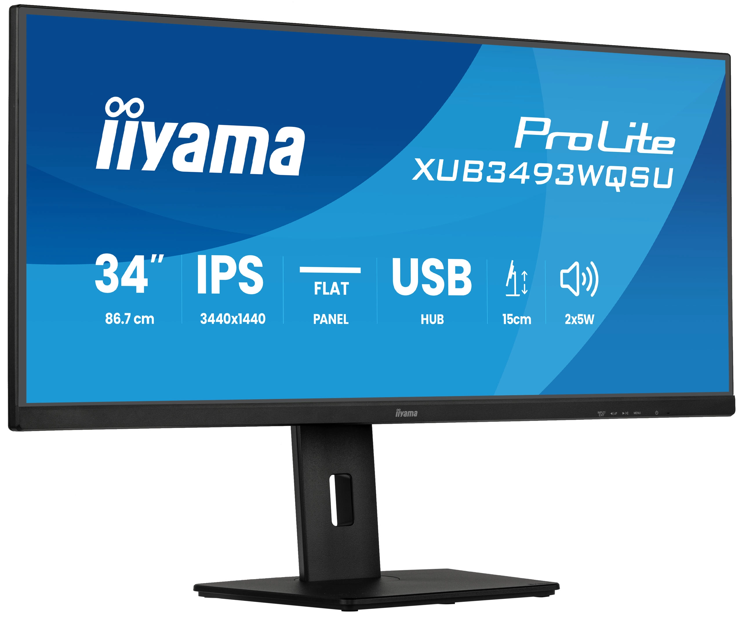 Iiyama ProLite 34" IPS ultra-wide flat