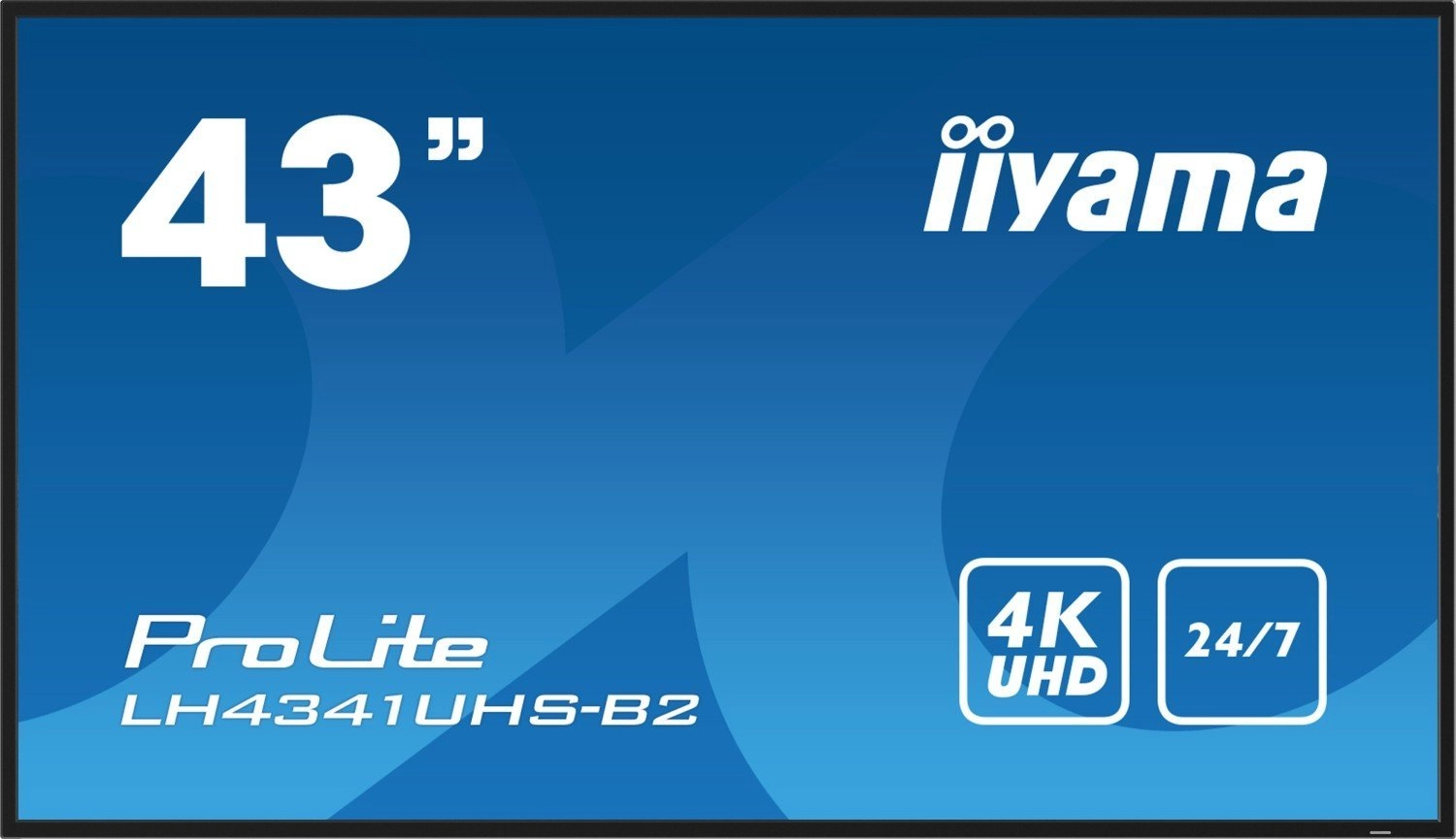Iiyama ProLite LH4341UHS-B2  Public Display (black