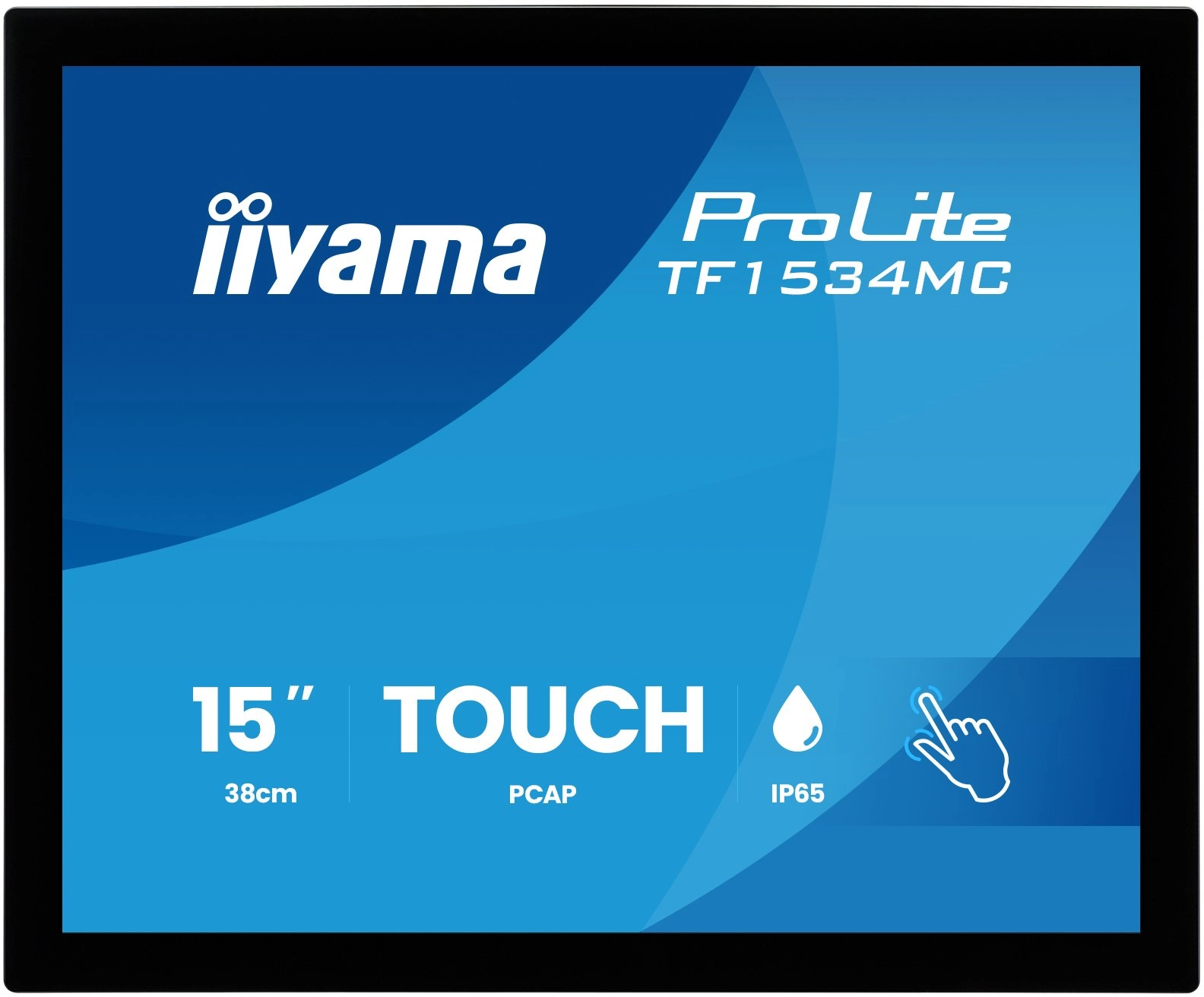 iiyama ProLite TF1534MC-B8X monitori 38,1 cm (15") 1024 x 768 pikseļi Skārienjūtīgais ekrāns
