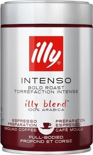 Illy Intenso Espresso Preparation ground coffee