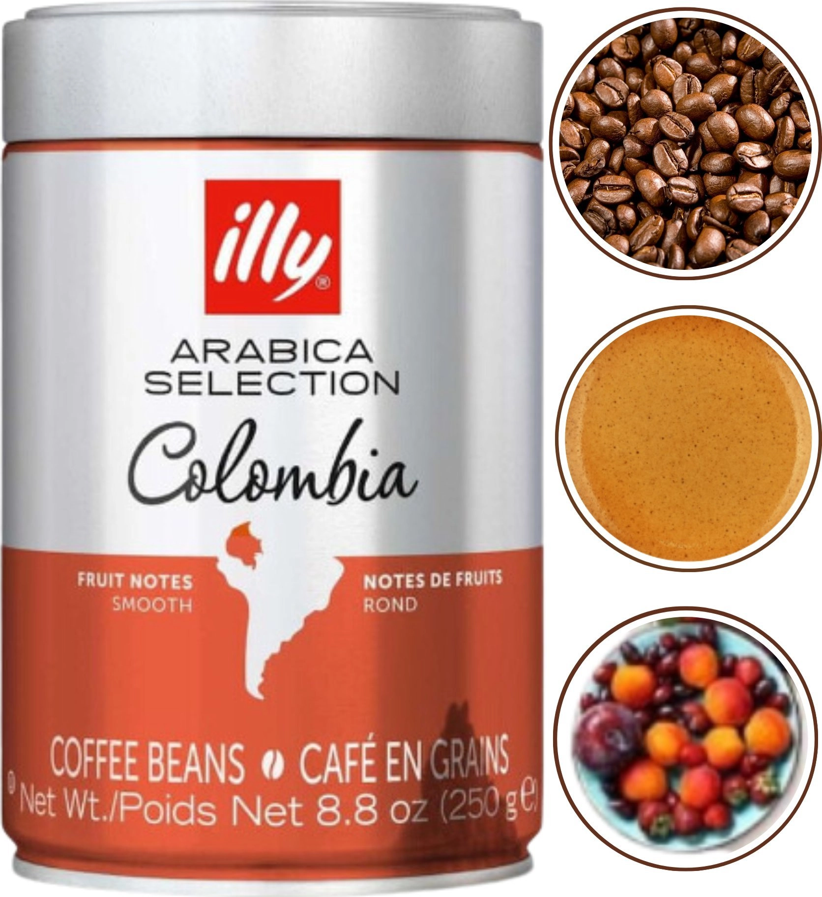 Kawa ziarnista illy Arabica Selection Colombia