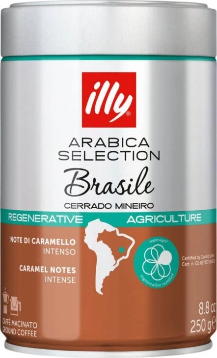 Illy Arabica Selection Brazil ground coffee