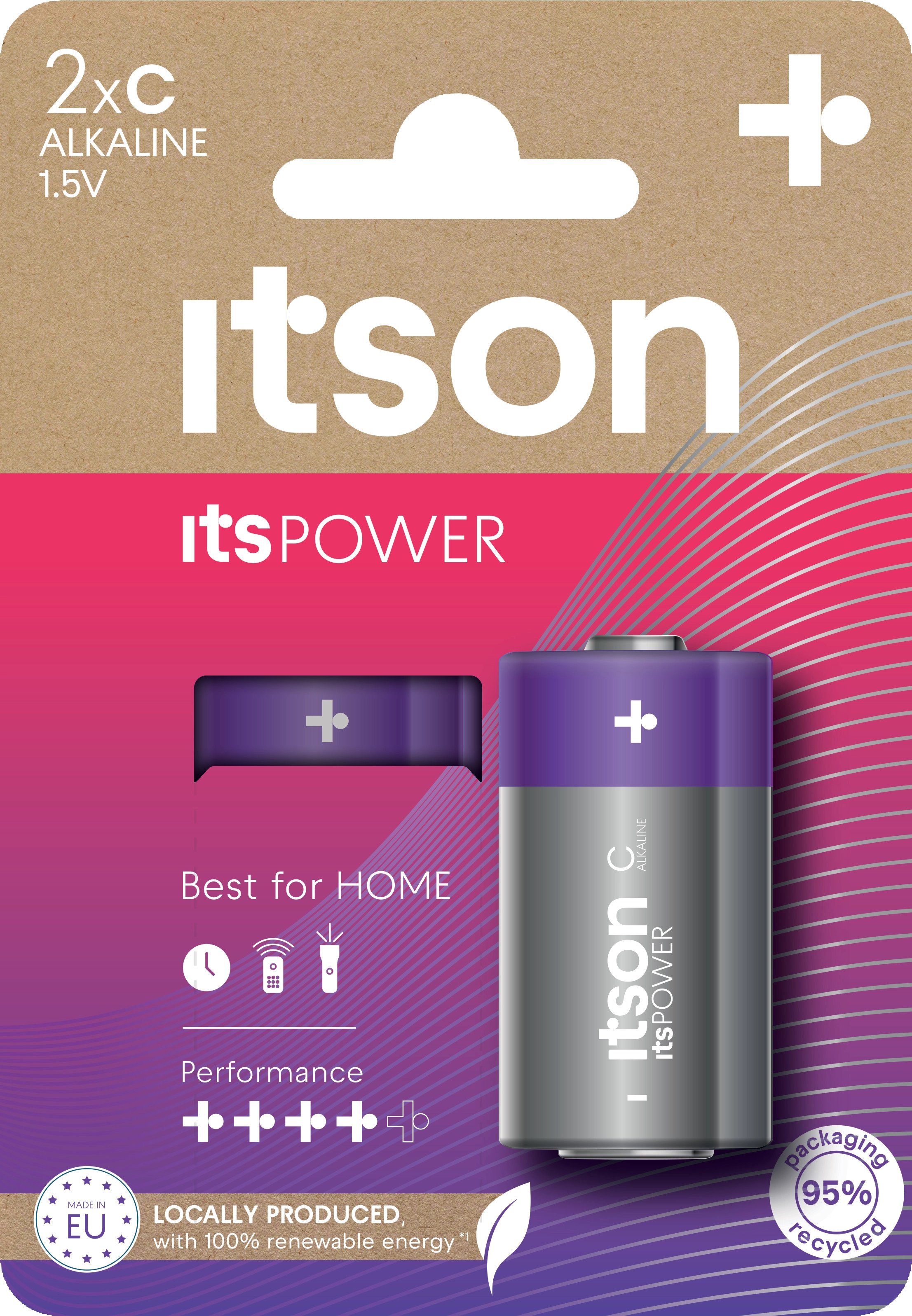 Itson itsPOWER battery Alkaline LR14IPO/2CP LR14IPO/2CP