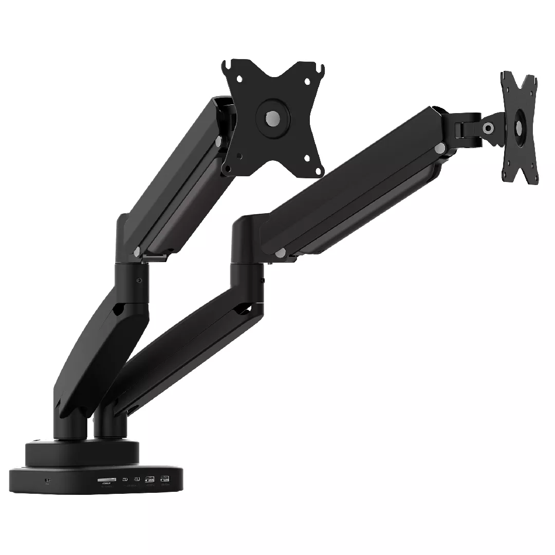J5create JTSA302 Ergonomic Dual-Monitor Mount with