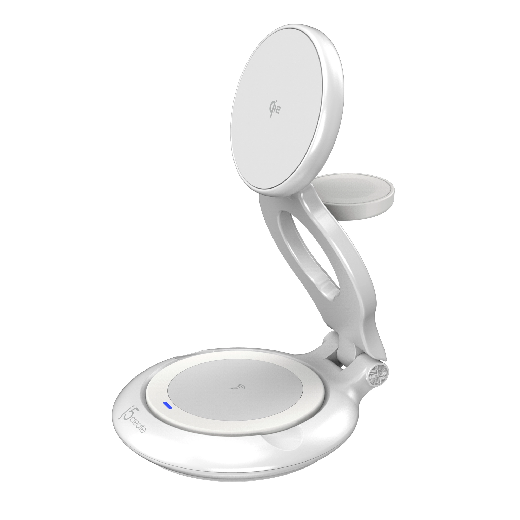 J5create Qi2 3-in-1 Magnetic Foldable Wireless