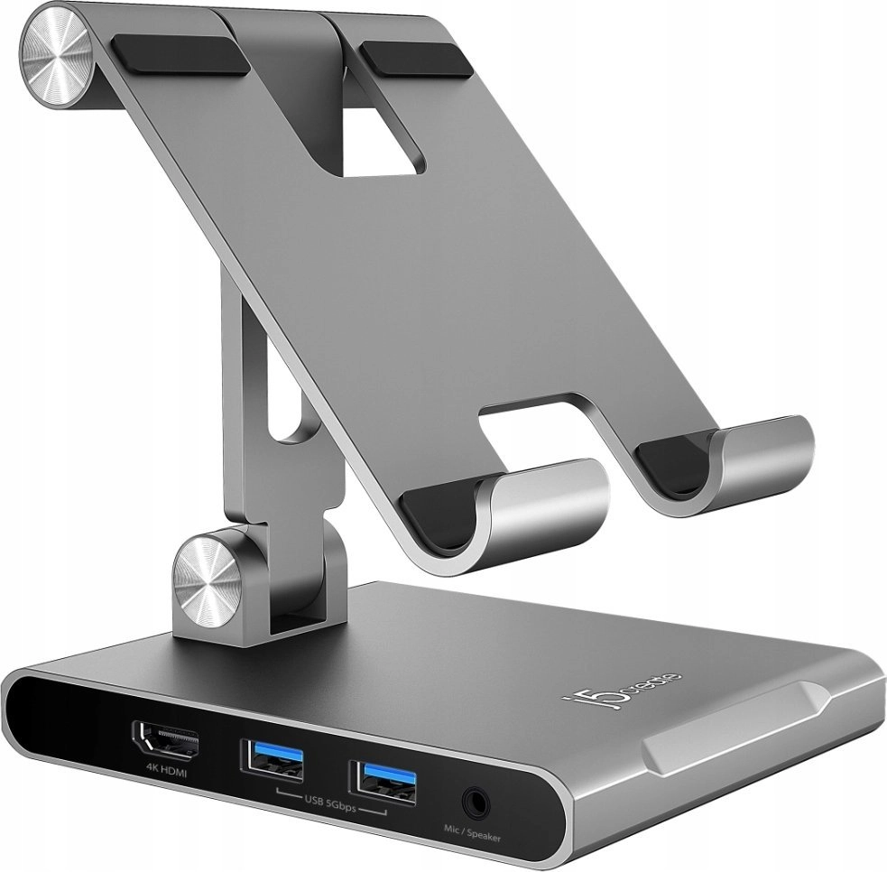 J5create JTS224 Multi-Angle Stand with Docking