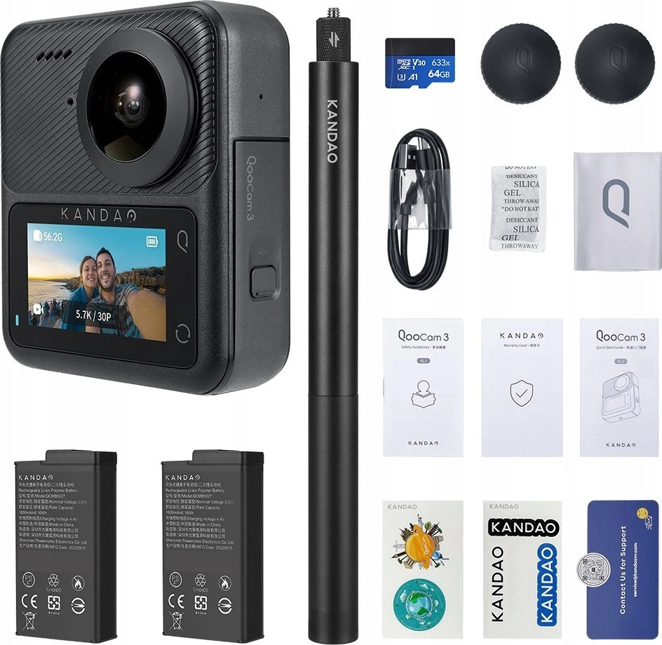 Kamera kandao Kandao QooCam 3 360°