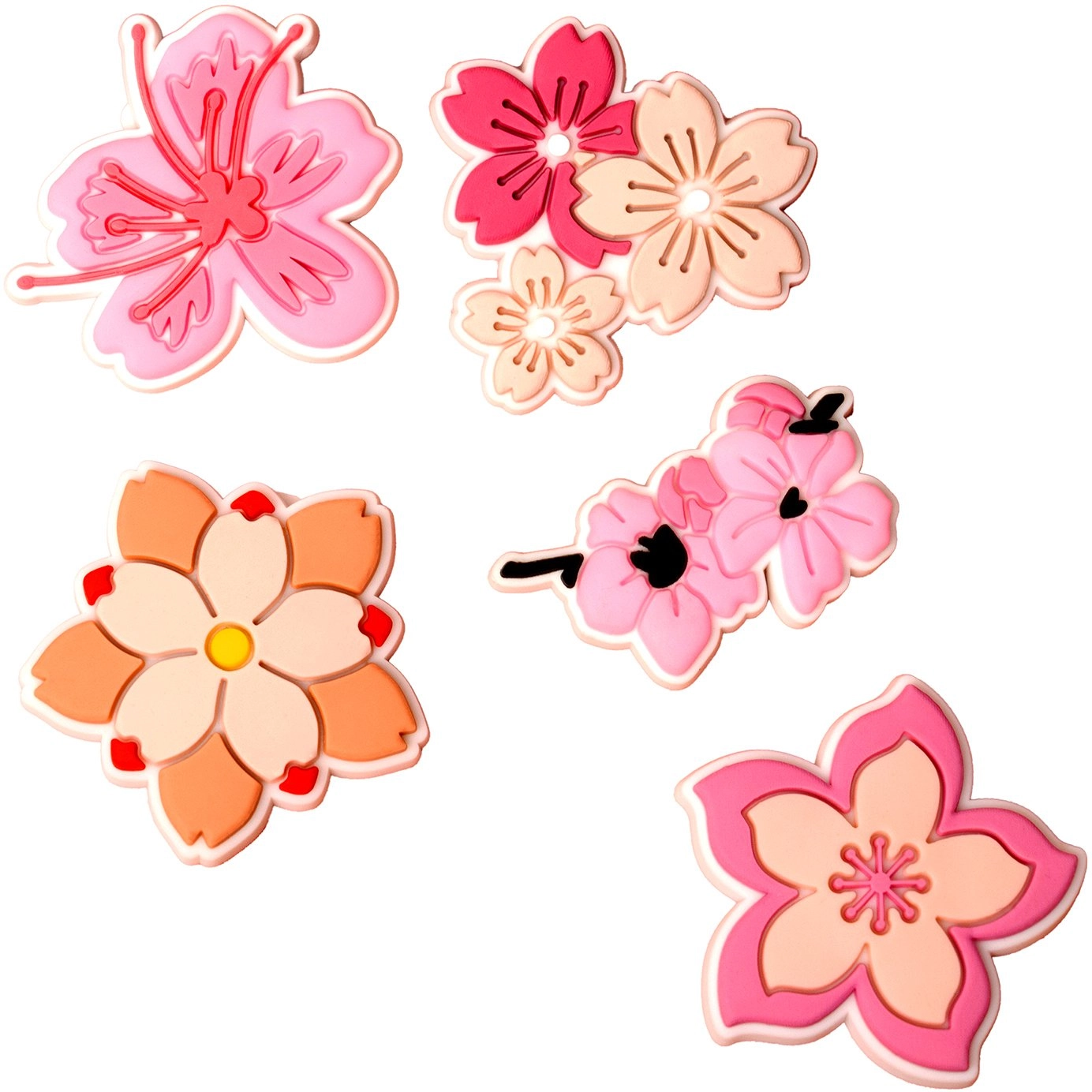 KrainaGSM Sticker 3D Pink blossom set