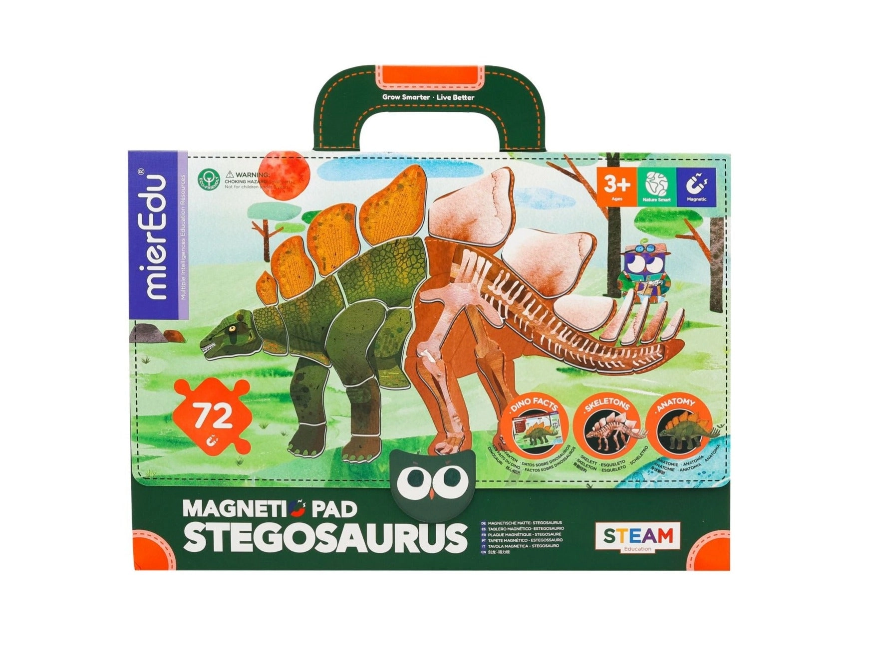 MierEdu Magnetic Pad - Stegosaurus 9352801004338