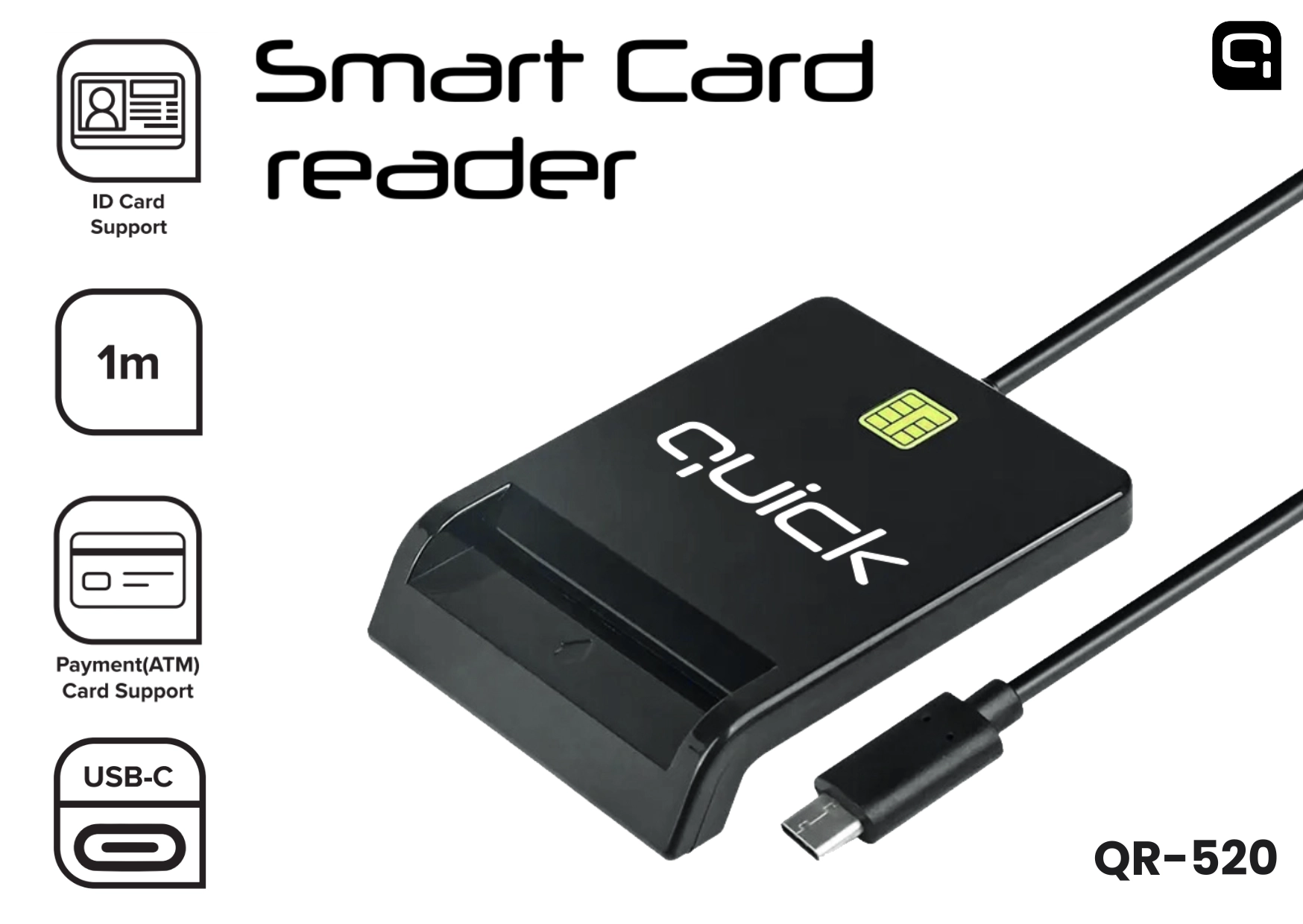 Quick QR-520 Smart ID Card reader