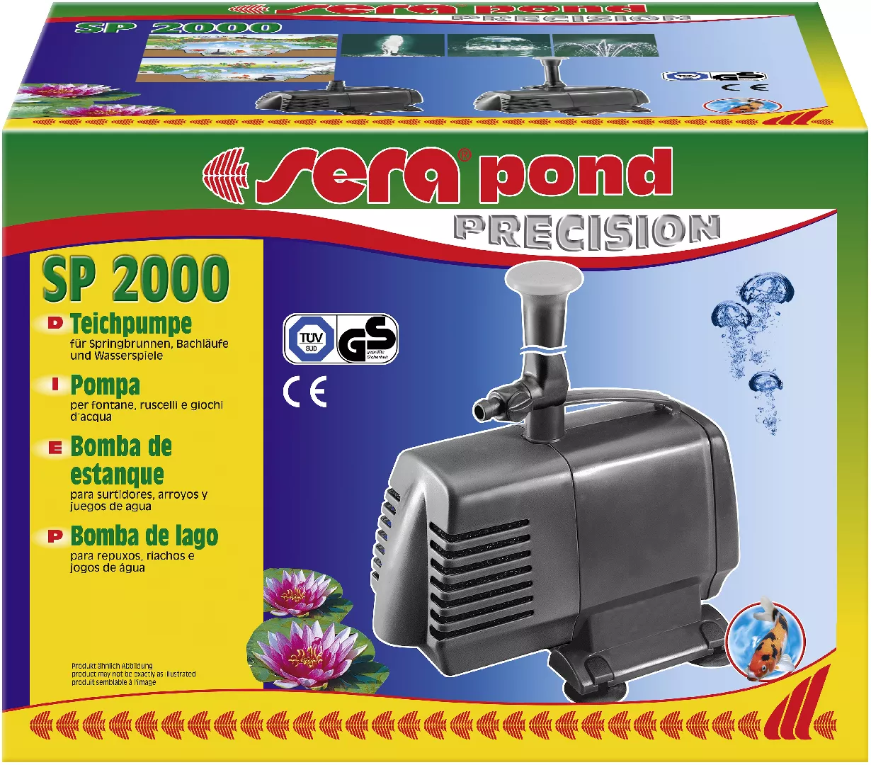Sera SP 2000 2470 l/h 4001942300599
