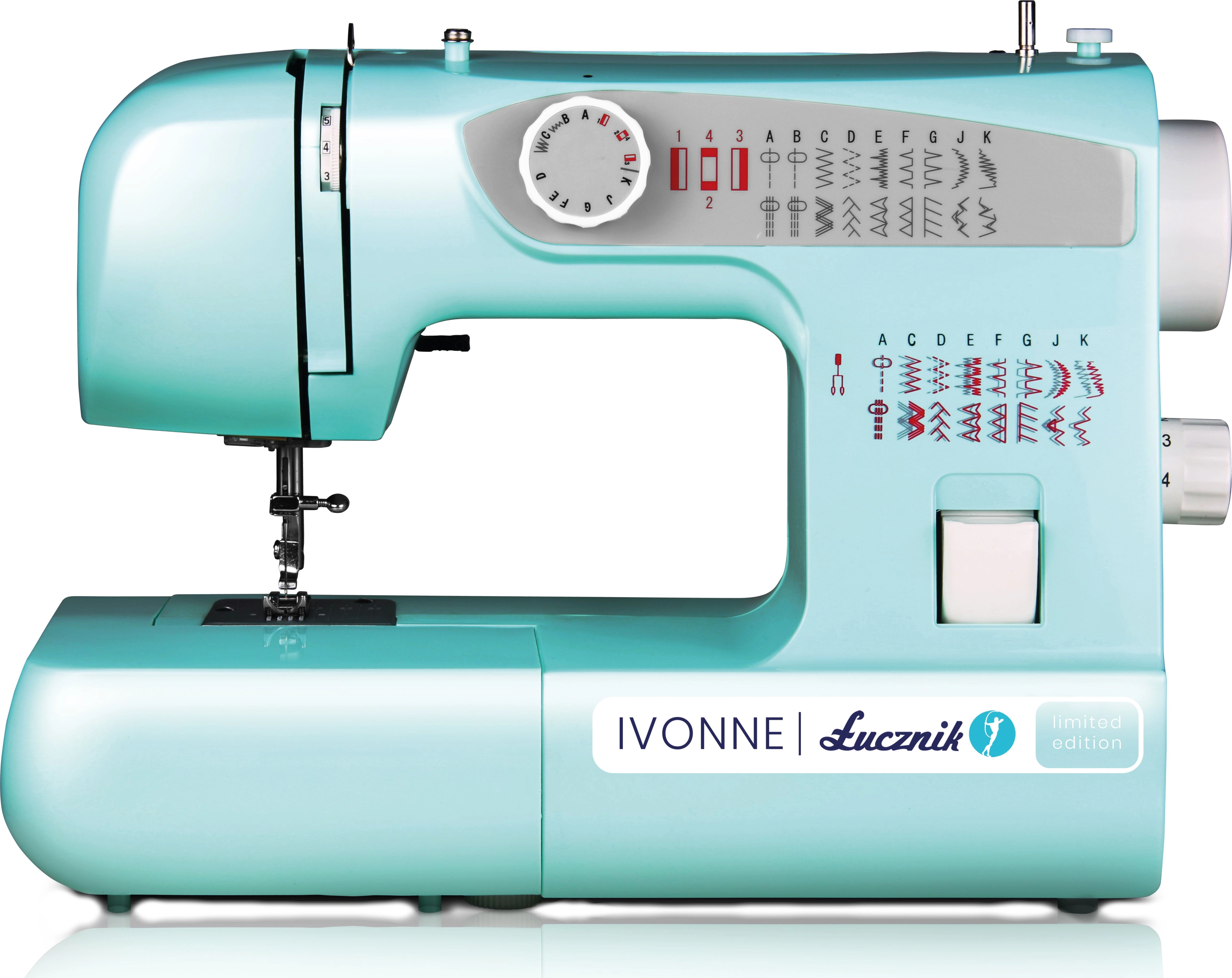 Sewing machine ŁUCZNIK IVONNE Mint IVONNE