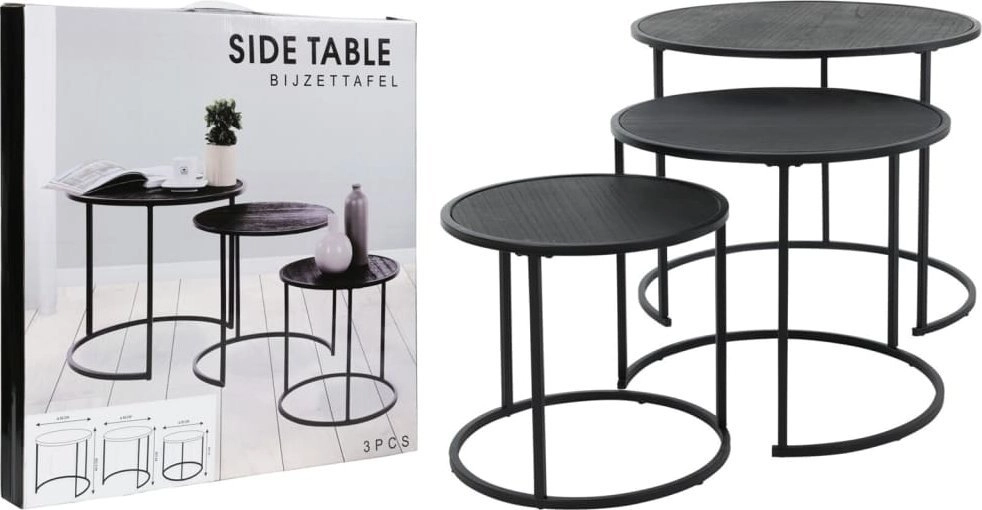 VidaXL HS Collection Set of 3
