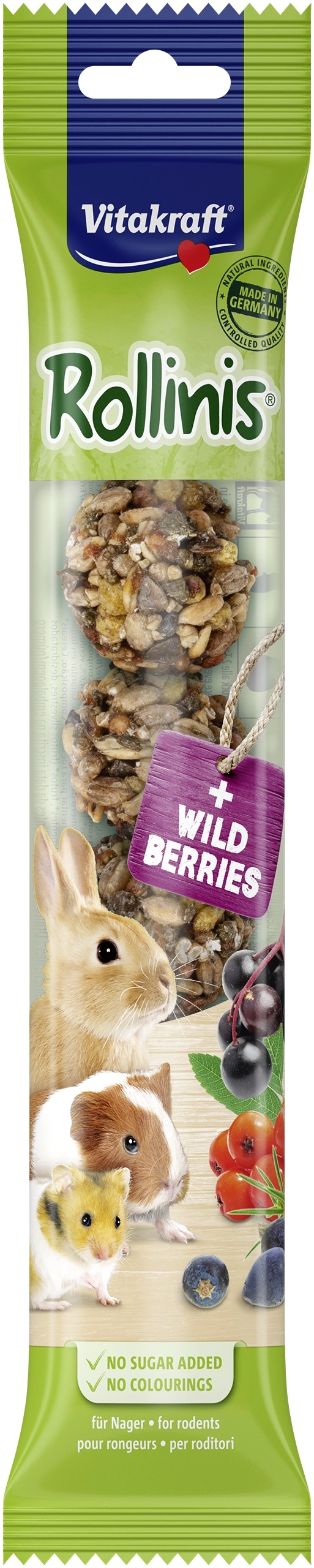 Vitakraft - Rollinis Wildberry for rodents