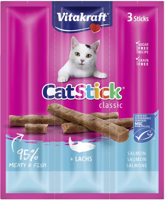 Vitakraft - Cat Stick salmon MSC