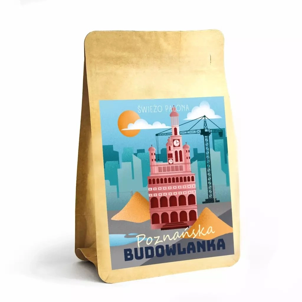 Coffee beans Freshly roasted Poznańska Budowlanka